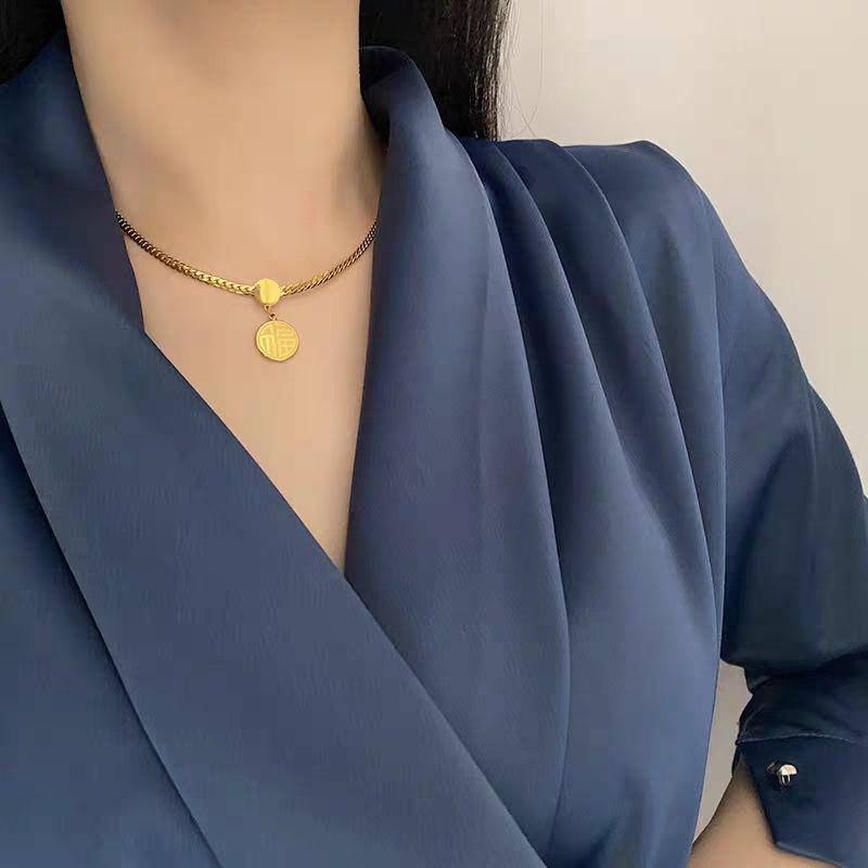 Stainless Steel Pendant Necklace