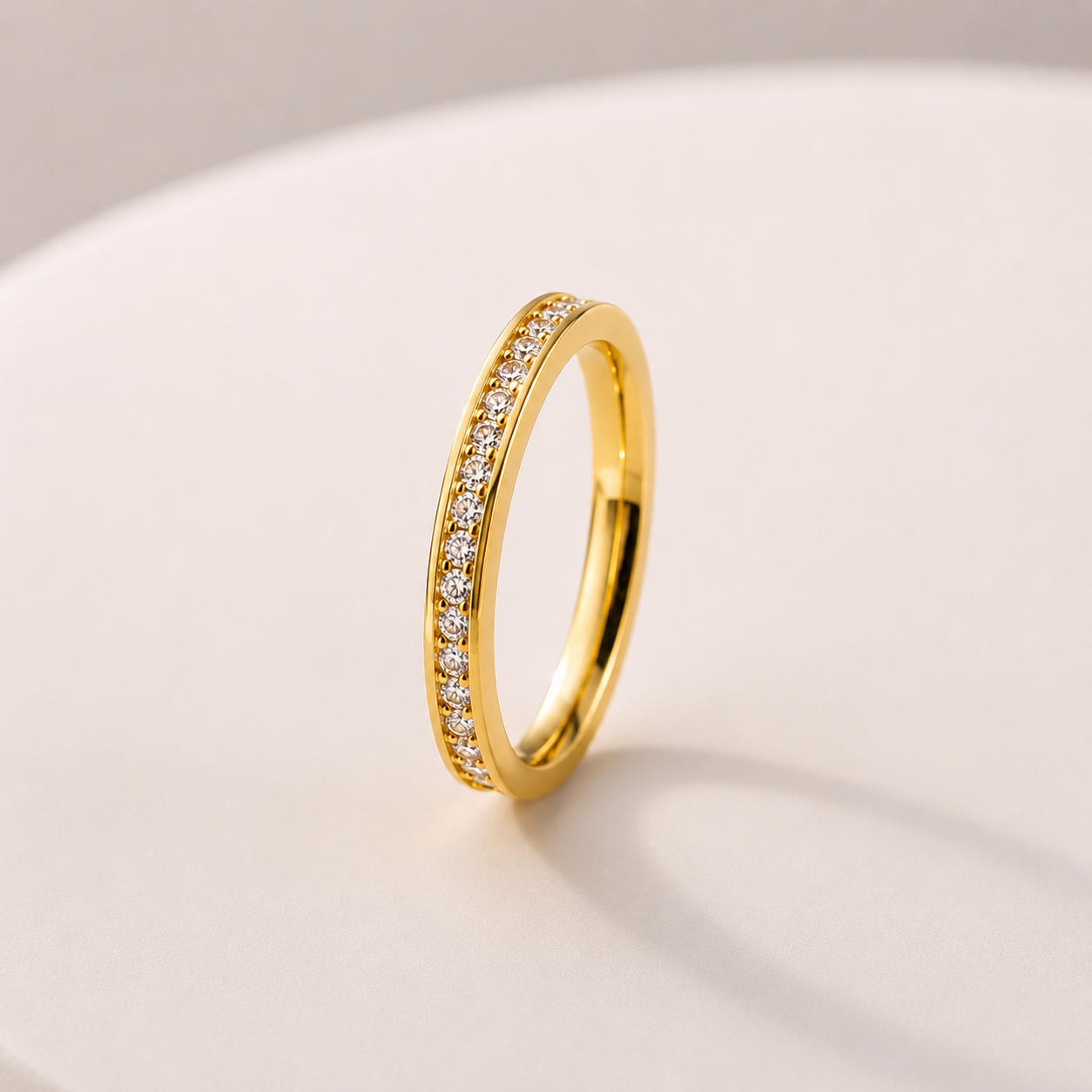 Pavé Crystal Band Ring